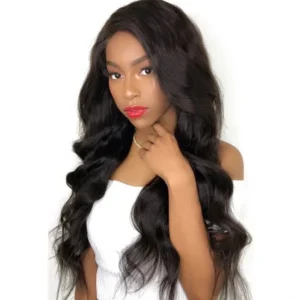 10A Body Wave Front Lace Human Hair Wigs Remy Hair